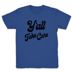 Southern Fried True Crime  Youth Tee Royal Blue