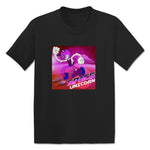 Space Unicorn  Toddler Tee Black