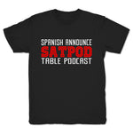 Spanish Announce Table Podcast  Youth Tee Black