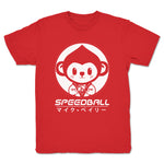 Speedball Mike Bailey  Youth Tee Red