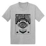 Stacked Card Podcast  Toddler Tee Heather Grey
