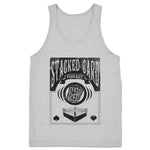 Stacked Card Podcast  Unisex Tank Heather Grey