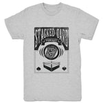 Stacked Card Podcast  Unisex Tee Heather Grey