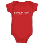 Sumner Park  Infant Onesie Red