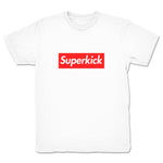 Superkick Foundation  Youth Tee White