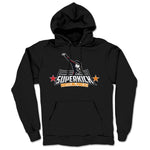 Superkick Wrestling Podcast  Midweight Pullover Hoodie Black