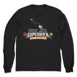 Superkick Wrestling Podcast  Unisex Long Sleeve Black