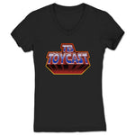 TB Toycast  Women's V-Neck Black