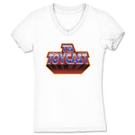 TB Toycast  Women's V-Neck White