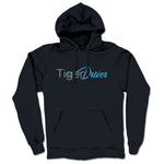 TIGER DRIVER 9X  Midweight Pullover Hoodie Navy