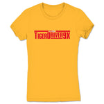 TIGER DRIVER 9X  Women's Tee Gold