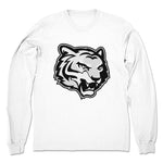 TIGER DRIVER 9X  Unisex Long Sleeve White