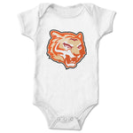 TIGER DRIVER 9X  Infant Onesie White