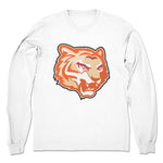 TIGER DRIVER 9X  Unisex Long Sleeve White