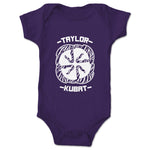 Taylor Kubat  Infant Onesie Purple
