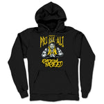 The African Prince ALI  Midweight Pullover Hoodie Black