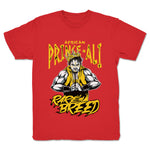 The African Prince ALI  Youth Tee Red