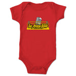 The Apron Bump Podcast  Infant Onesie Red