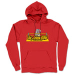The Apron Bump Podcast  Midweight Pullover Hoodie Red
