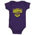 The Bald Monkeys  Infant Onesie Purple