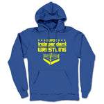 The Bald Monkeys  Midweight Pullover Hoodie Royal Blue