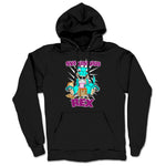 The Bald Monkeys  Midweight Pullover Hoodie Black