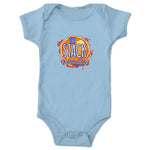 The Bald Monkeys  Infant Onesie Light Blue