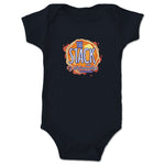 The Bald Monkeys  Infant Onesie Navy