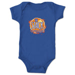 The Bald Monkeys  Infant Onesie Royal Blue
