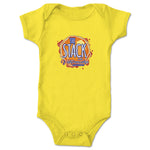 The Bald Monkeys  Infant Onesie Yellow
