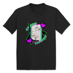 The Degenerates  Toddler Tee Black