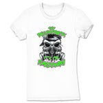 The Degenerates  Women's Tee White