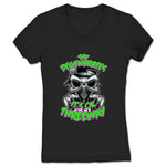 The Degenerates  Women's V-Neck Black