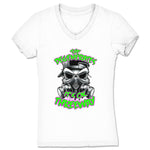 The Degenerates  Women's V-Neck White
