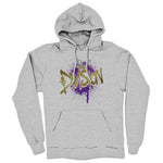The Division LLC  Midweight Pullover Hoodie Heather Grey