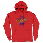 The Division LLC  Midweight Pullover Hoodie Red