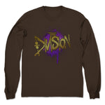 The Division LLC  Unisex Long Sleeve Brown