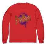 The Division LLC  Unisex Long Sleeve Red