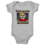 The Division LLC  Infant Onesie Heather Grey