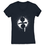 The Division LLC  Women's V-Neck Navy