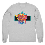 The Fresh Mint  Unisex Long Sleeve Heather Grey