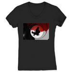 The Fresh Mint  Women's V-Neck Black