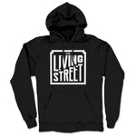 The Living Street  Midweight Pullover Hoodie Black