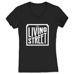 The Living Street  Women's V-Neck Black