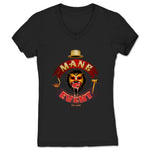 The Mane Event  Women's V-Neck Black