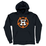 The Mosh Network  Midweight Pullover Hoodie Navy