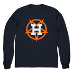 The Mosh Network  Unisex Long Sleeve Navy
