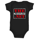 The Mosh Network  Infant Onesie Black