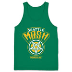 The Mosh Network  Unisex Tank Kelly Green