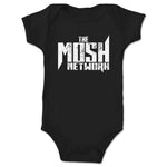 The Mosh Network  Infant Onesie Black